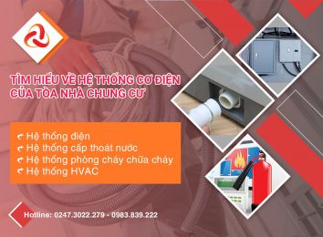 TÌM HIỂU VỀ HỆ THỐNG CƠ ĐIỆN CỦA TÒA NHÀ CHUNG CƯ