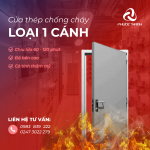Cửa thép chống cháy 1 cánh - Cửa chống cháy Phước Thanh