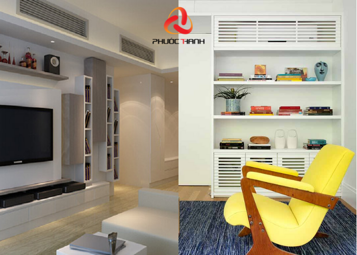 Cách lắp đặt điều hòa ẩn trong tường hoặc đồ nội thất của căn phòng