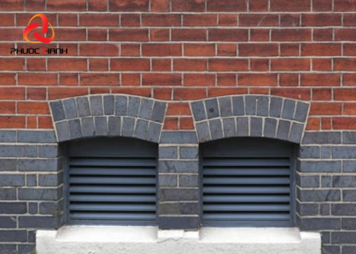 Cửa gió nan Z Louver được sử dụng rất phổ biến