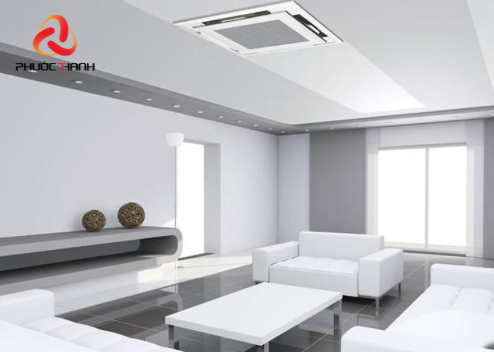 Điều hòa âm trần không chiếm diện tích và có tính thẩm mỹ cao