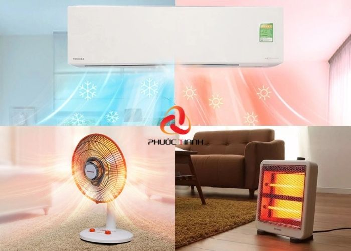 Tại sao nên dùng điều hòa hai chiều thay vì quạt sưởi, máy sưởi vào mùa đông