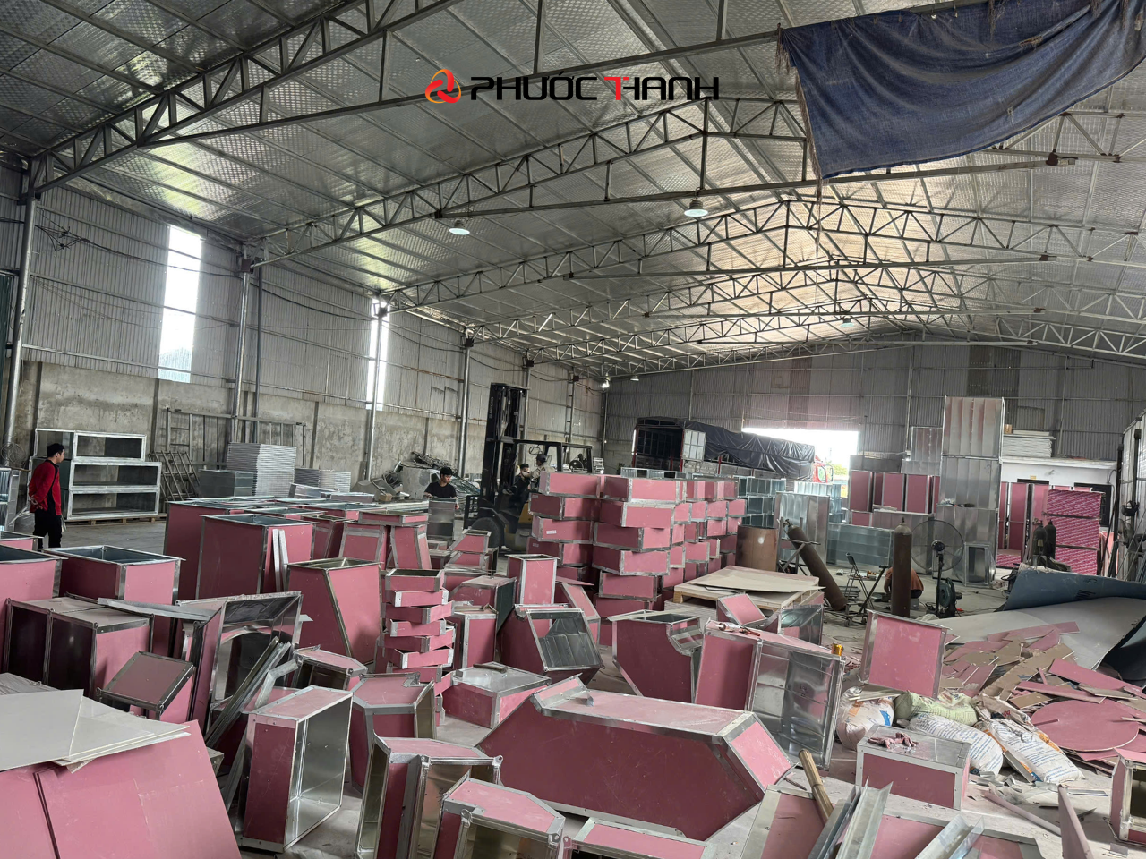 Sản xuất ống gió chống cháy EI60 Phước Thanh