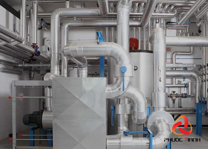 Dấu hiệu nhận biết của hệ thống HVAC là những đường ống dẫn chạy khắp tòa nhà