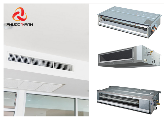 Máy lạnh giấu trần nối ống gió có rất nhiều ưu điểm nổi bật