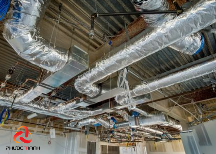 Ống gió mềm được sử dụng rộng rãi trong các hệ thống HVAC dân dụng