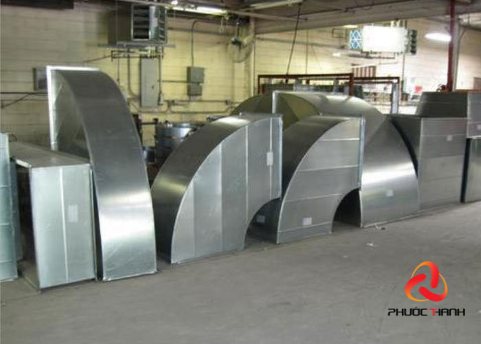 Cút vuông 90 độ là một trong những phụ kiện ống gió vuông phổ biến nhất