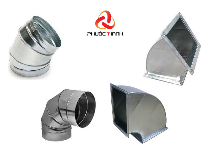 Cút ống gió là một trong những phụ kiện ống gió không thể thiếu trong hệ thống thông gió