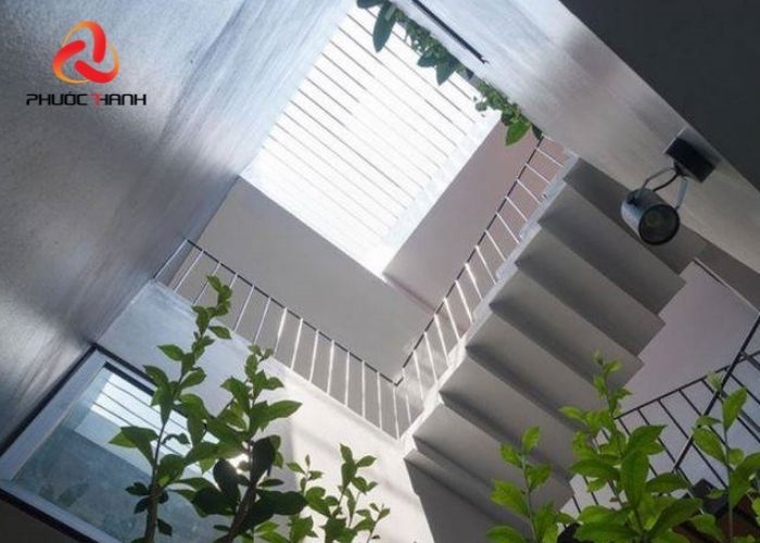 Khi thiết kế hệ thống thông gió nhà ống cần lưu tâm đến vấn đề che chắn, bảo vệ