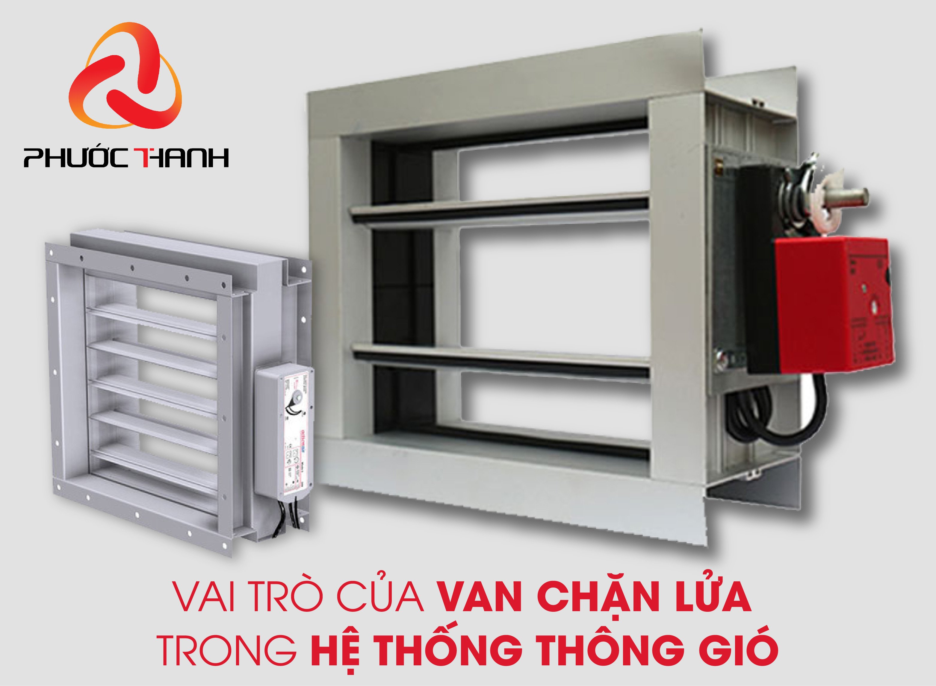 Van chặn lửa có vai trò quan trọng trong hệ thống thông gió của các công trình