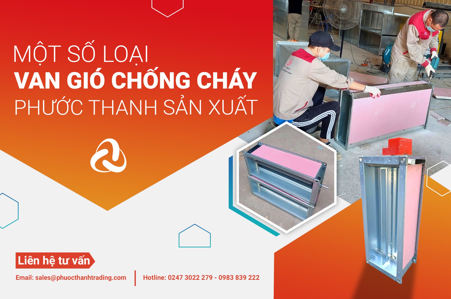 van gió chống cháy Phước Thanh