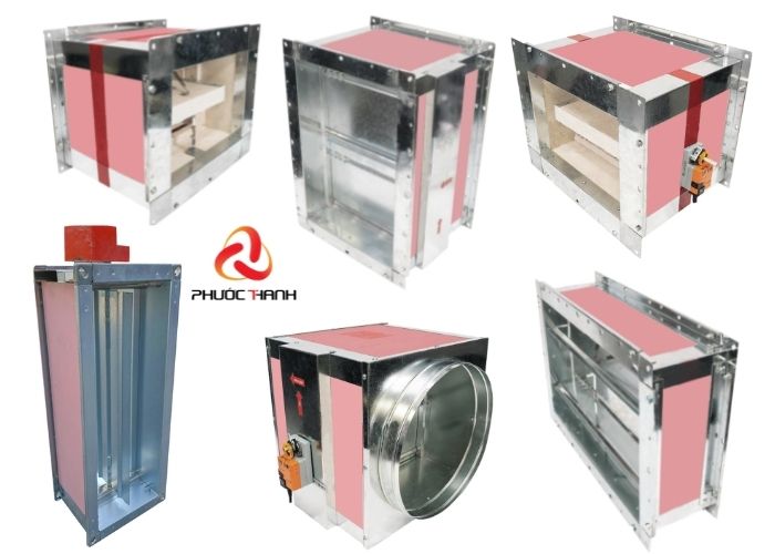 Van gió chống cháy Phước Thanh sản xuất